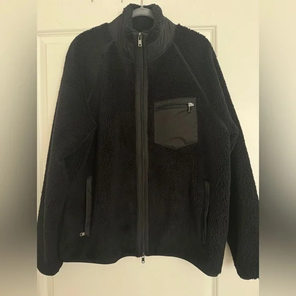 Todd Snyder Italian Recycled Fleece Full Zip Jacket Size M NWOT